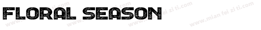 Floral Season字体转换